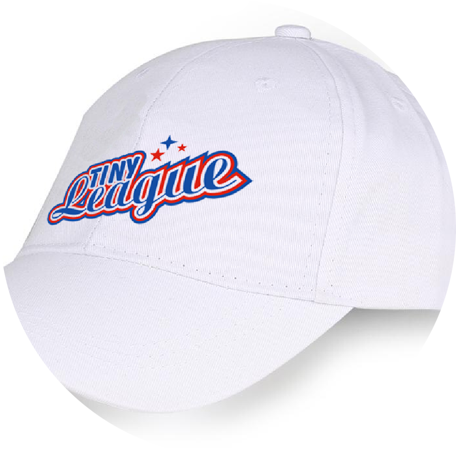Image showing the cleaned up logotype printed on a cap